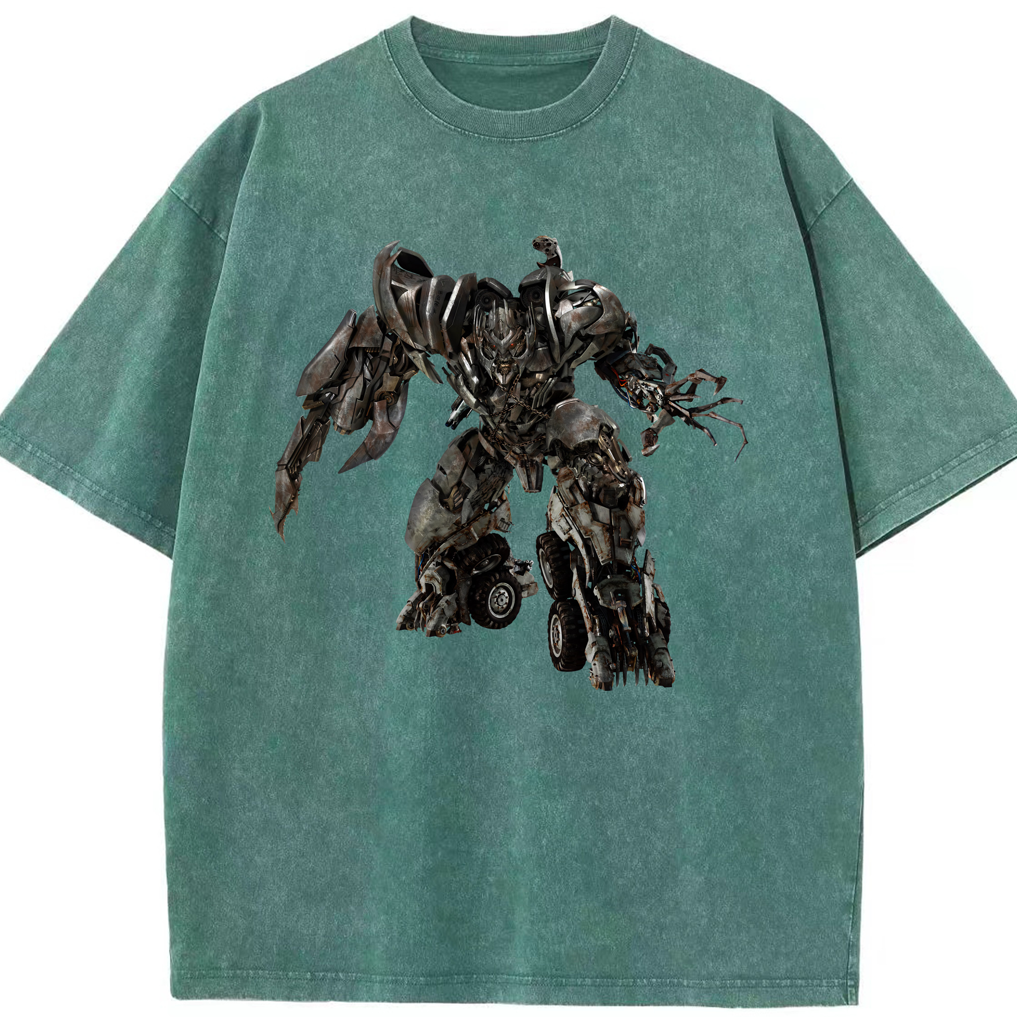 （画像用） Transformers トランスフォーマー 綿100% ヴィンテージ風 半袖Tシャツ（フロントプリント）